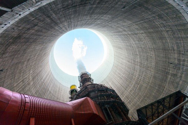 inside power plant