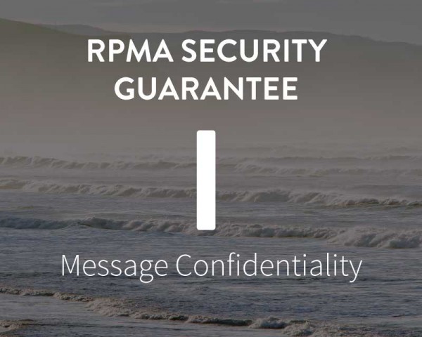 Message Confidentiality