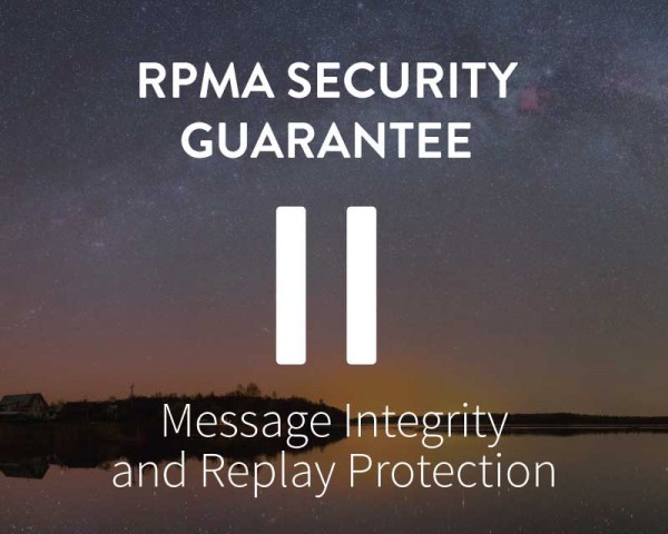 Message Integrity and Replay Protection